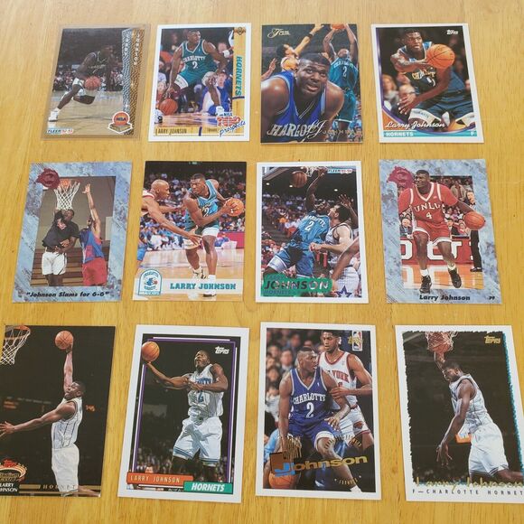 Larry Johnson 12 Different Cards Basketball 1991-92 Upper Deck 445 Top Prospects - Picture 1 of 13